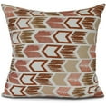 thumbnail image 1 of Simply Daisy, Arrow Geometric Print Outdoor Pillow, 1 of 2