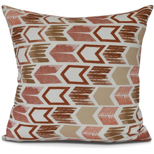Simply Daisy, Arrow Geometric Print Outdoor Pillow