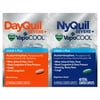 Vicks Dayquil & Nyquil Severe+ Vapocool Cold & Flu 48 Caplets each