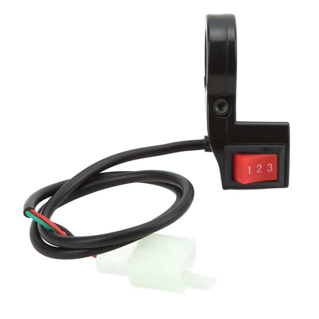 Manillar De 22 Mm, Interruptor De Control De Manillar De 3 Velocidades Para Bicicleta Eléctrica, Modificación De Motocicleta Todoterreno