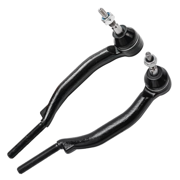 Detroit Axle - Front Outer Tie Rod Ends Replacement for Chevy Trailblazer GMC Envoy Fits select: 2002 CHEVROLET TRAILBLAZER, 2002 OLDSMOBILE BRAVADA