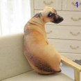thumbnail image 2 of 3D Dogs Print Cute Animals Pillow Plush Doll Toy Kids Gift Home Sofa Decor 3, 2 of 5