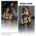 thumbnail image 6 of Sunflowers Womens Gym Tote Duffle Bag with Wet Pocket & Shoe Compartment, Floral Travel Duffel Bag Overnight Weekender Hospital Tote Girls Workout Carry on Bag with Luggage Sleeve, 6 of 6