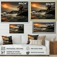 thumbnail image 4 of Designart "Fishing by the Coast" Beach Floater Framed Wall Decor, 4 of 7