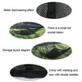 thumbnail image 4 of 3 Person Camping Hammock - Heavy Duty 3 Point Design for Outdoor Travel Backyard Garden - Includes 3 D-Ring Buckles & 9ft Straps - Portable with Storage Bag - I for Adults Group Camping Trips, 4 of 9