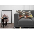 thumbnail image 3 of Ambesonne Urban Throw Pillow Cover 2 Pack, Street Musician Singing, 20", Multicolor, 3 of 7