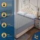 thumbnail image 3 of Cubrecolchón Laila Suave Cubrecolchon Antiacaros Cloud Sleep Individual, 3 of 9