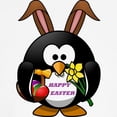 thumbnail image 3 of CafePress - HAPPY EASTER PENGUIN BUNNY Maternity T Shirt - Cotton Maternity T-shirt, Cute & Funny Pregnancy Tee, 3 of 4