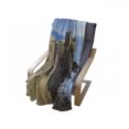 thumbnail image 4 of Scotland Soft Flannel Fleece Throw Blanket, Dunnottar Castle with Blue Sky in Stonehaven Architecture European, Cozy Plush for Indoor and Outdoor Use, 50" x 70", Multicolor, by Ambesonne, 4 of 6