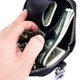 thumbnail image 3 of Llavero de cuero para coche, cartera para llaves, llavero multifuncional con cremallera, 3 of 5