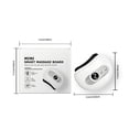 thumbnail image 3 of EGNMCR Mini And Convenient Massage Board For Shoulder Neck Body And Joint Care Compact And Portable Massage Device scraping massage, 3 of 9