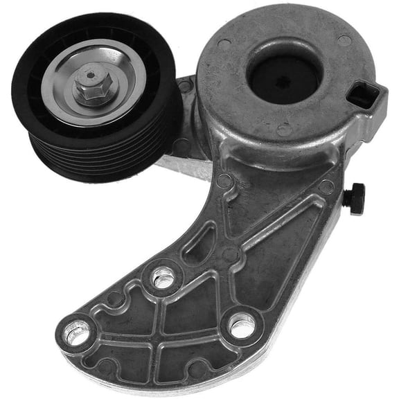 A-Premium Driver Belt Tensioner with Pulley Assembly Compatible with Porsche Cayenne Volkswagen Touareg Audi Q7 2007-2010 3.6L