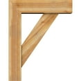 thumbnail image 3 of Ekena Millwork 8"W x 30"D x 38"H Traditional Block Rough Sawn Bracket w/ Offset Brace, Western Red Cedar, 3 of 25