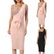 thumbnail image 1 of WILLBEST Vestidos de Verano para Mujer Vestidos de Mujer sin Mangas Un Hombro Vestido Irregular con Lentejuelas Vestido Cruzado Vestido con Cinturón Mediana, 1 of 3