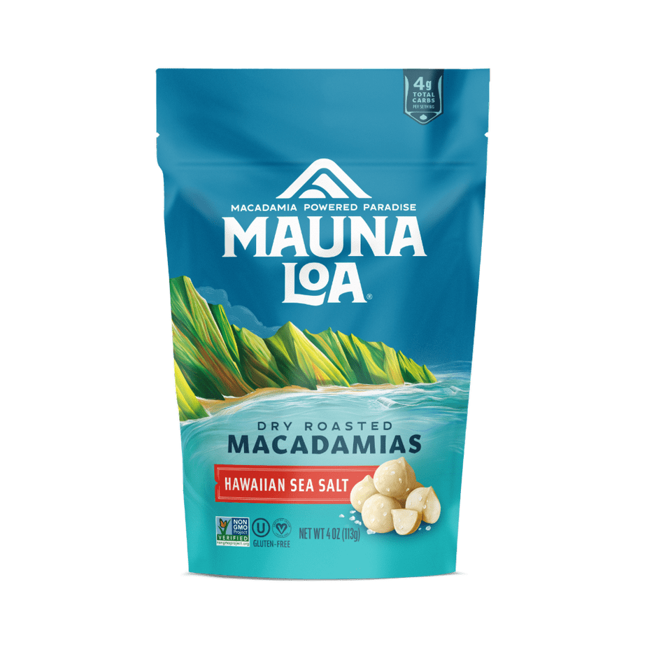Mauna Loa Hawaiian Sea Salt Macadamias, 4 Oz.