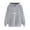 Gray, variant on Essentials Hoodie Heart Print Long Sleeve Hooded Pullover Fall Clothes 2025 Women Fashion Comfort Streetwear Top