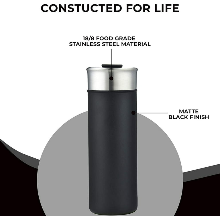 Travel Mug Lid | Black - Leak-Proof, BPA Free