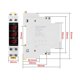 thumbnail image 4 of Three-phase DIN rail ammeter, LED digital display, high precision, with 3 sensors, AC 80-500 V, 1-100 A, 4 of 4