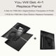 thumbnail image 4 of Cubierta frontal 5 en 1 para PS5 Slim para consolas PS5 Slim Disc y Digital Edition, paneles protectores de repuesto compatibles con los accesorios de PS5 Slim, 4 of 7