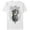 White, variant on Men's Marvel Avengers: Avengers: Infinity War Gauntlet Drip  Graphic Tee Black Medium