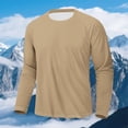 thumbnail image 7 of yillto Mens Sun Protection Tops Quick Dry Long Sleeve Lightweight Shirts Workout Hiking Running Tees S-5XL, 7 of 7