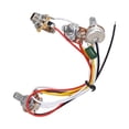 thumbnail image 1 of Conector de arnés de cableado precableado profesional Cable de alambre Arnés de cableado de guitarra Interruptor de palanca de 3 posiciones Baoblaze botón de bajo eléctrico, 1 of 7