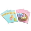 American Greetings Blue and Pink Easter Egg Cards, 6ct