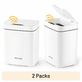 thumbnail image 1 of 2 PZS Bote De Basura Inteligente Sensor 14L De Baño PrettyCare GC01 Blanco, 1 of 12