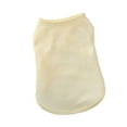 thumbnail image 1 of CSChome Pet Vest Dog Sweatshirt - Comfortable Soft Sleeveless Vest Fashionable Solid Color, 1 of 7