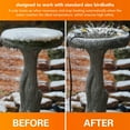 thumbnail image 3 of Bird Bath Heater, Birdbath Deicer Constant Temperature US Plug 120V  For Yarn Patio, 3 of 8