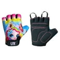thumbnail image 5 of Kids Cycling Gloves - Boys & Girls Half Finger Gloves With Gel Padding Non-Slip Breathable BMX Mountain Bike Scooter Riding Gloves BTR-1066-XS (Age 10-11 Year), 5 of 5