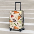 thumbnail image 5 of Yiaed Cute Vegetables Print Travel Luggage Cover Suitcase Protector Fits 18-32 Inch Luggage Wheel Covers Patterned Elastic Luggage Anti-scratch（No luggage）-Small, 5 of 5