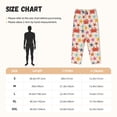 thumbnail image 2 of Cauagu Crabs And Seastars Pajama Pants for Women Loose Fit Wide Leg Trouser Pants Casual Elastic Waist Drawstring Lounge Pants, 2 of 6