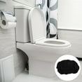 thumbnail image 6 of Nestingho Black Toilet Tank Lid Cover Set - Universal Replacement Toilet Seat Cover Pads and Toilet Cover, 6 of 7