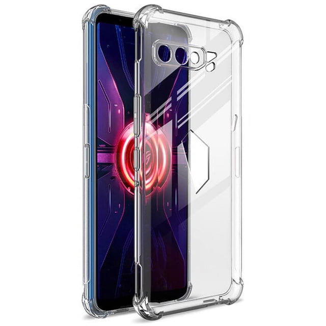 Nakedcellphone Étui Compatible avec Asus ROG 3 Téléphone Transparente Flex Gel TPU pour ROG-3, ZS661KS
