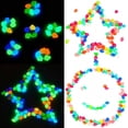 thumbnail image 3 of 300 PCS Resin Glow in The Dark Rocks, 0.55 Inch Luminous Pebbles for Aquarium, Garden, Pathway, Vase - Safe Non-Toxic Glowing Stones for Fish Tank, Turtle Tank, Night Light Decor, Crafts, 3 of 7