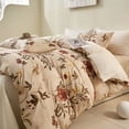 thumbnail image 2 of Thl1175 400Tc Juego de cama de lujo con estampado floral de algodón ultra suave, 2 of 9