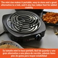 thumbnail image 6 of IMUSA Single Electric Burner, Black, 6 of 10