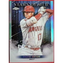 MLB 2022 Topps Chrome Shohei Ohtani Refractor Trading Card SMLBC-24 (Stars Of MLB)