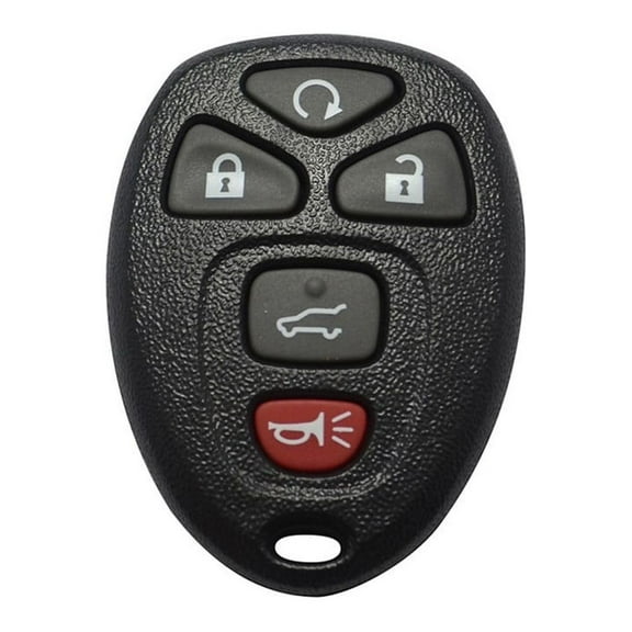 AutokeyMax New Keyless Entry Remote Key Fob Transmitter Clicker for  2006-2013 Impala REMOTE 5 BUTTON OUC60270