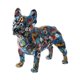 thumbnail image 1 of Estatua francesa, estatua de animal, estante, decoración, artesanía de resina, escultura artística de grafiti para Estilo C, 1 of 9