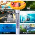 thumbnail image 5 of Termómetro de piscina Termómetros de temperatura de agua flotantes grandes con cuerda, Acuario de termómetro de agua, para piscinas al aire libre e interiores, spas, jacuzzis, 5 of 5