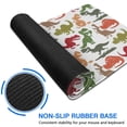 thumbnail image 6 of Long Mouse Pads for Desk,Colorful Cartoon Dinosaurs Pattern Desk Mats on Top Of Desks, Desk Mouse Pad Extra Large with 3mm Non-Slip Base and Stitched Edge for Gaming,Office,Work,Home 31.5"x11.8", 6 of 6