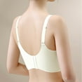 thumbnail image 4 of Bigersell Racerback Bras for Women Discouts Comfortable Without Underwire Bra Demi Cup Bra Style F-1012 Beige XL, 4 of 5