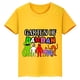 thumbnail image 3 of Camiseta de algodón con estampado de dibujos animados para niños y niñas de Garten of Banban, 3 of 5