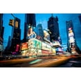 thumbnail image 3 of Gaudet, Guilliame 18x13 Black Modern Framed Museum Art Print Titled - Times Square Rays of Light III, 3 of 5