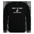 thumbnail image 1 of Rapid Dominance RS3-M01-BLK-04 Première 1 Graphique Sweat-Shirt Col Rond&44; Noir - Extra Large, 1 of 1
