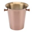 thumbnail image 2 of Seau à Glace, Seau à Vin en Acier Inoxydable de 5L, Bain de Glace Isolé pour Champagne, Contenant à Boissons Congelées avec Poignées pour BBQ, Bars, Fêtes, 2 of 14