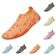 thumbnail image 5 of LTTVQM Water Shoes for Women Packable Camo Graphic Quick-Dry Barefoot Aqua Socks for Swim Beach Surf Yoga Pool Trendy Lightweight Gym Non-Slip Shoes Pink 41(US-8.5), 5 of 5