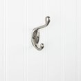 thumbnail image 2 of Elements YD40-337SN Sedona 3-3/8" Traditional Double Prong Robe Hook, 2 of 2